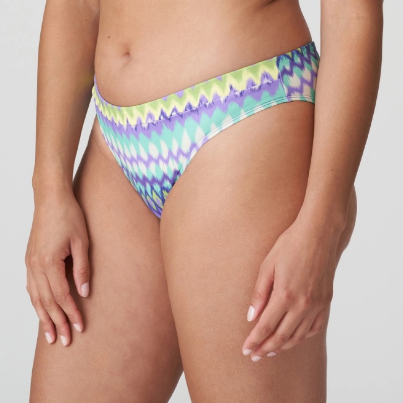 Calças De Biquíni Prima Donna Swim Holiday Azuis | 142695GHY