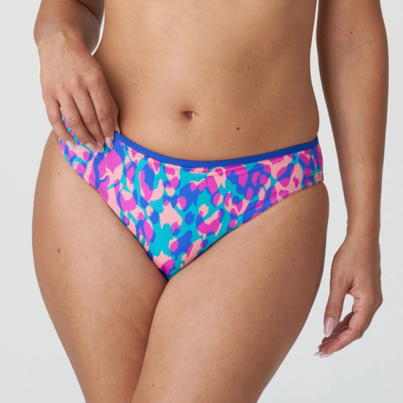 Calças De Biquíni Prima Donna Swim Karpen Azuis | 095718QYO