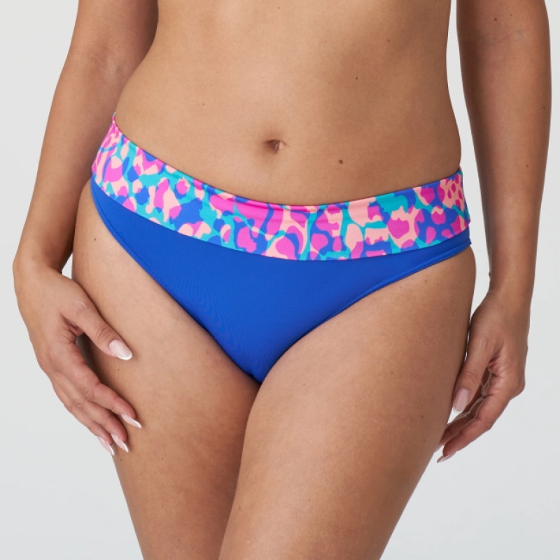 Calças De Biquíni Prima Donna Swim Karpen Azuis | 503961QCO