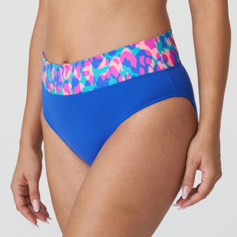 Calças De Biquíni Prima Donna Swim Karpen Azuis | 503961QCO