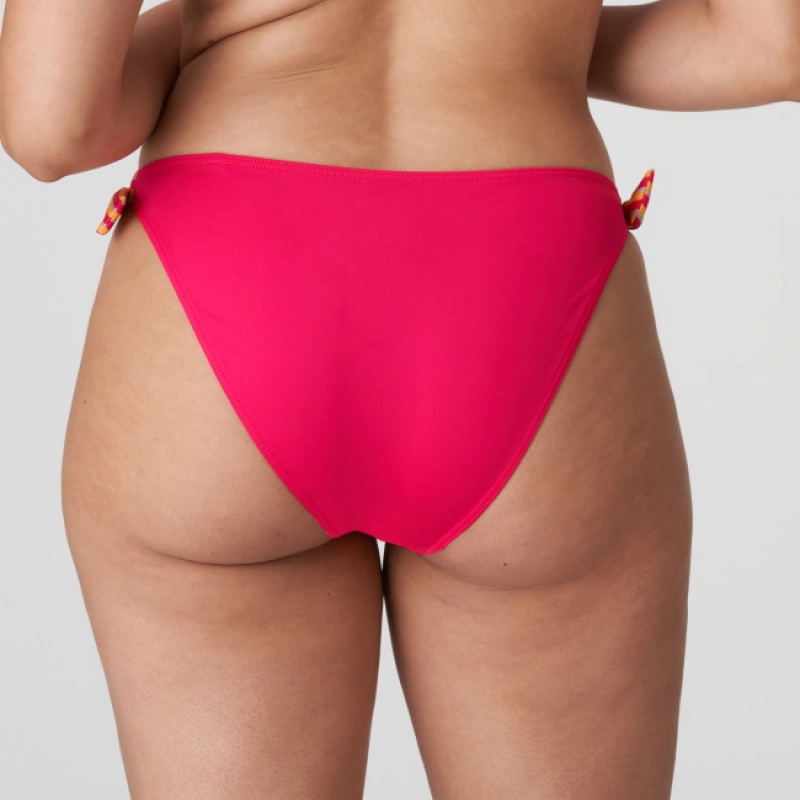 Calças De Biquíni Prima Donna Swim La Concha Vermelhas | 734906IWK