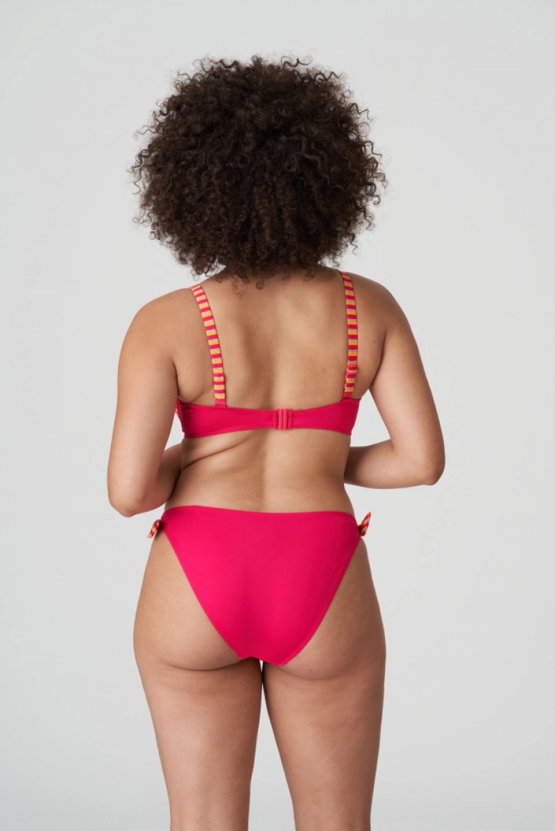 Calças De Biquíni Prima Donna Swim La Concha Vermelhas | 734906IWK