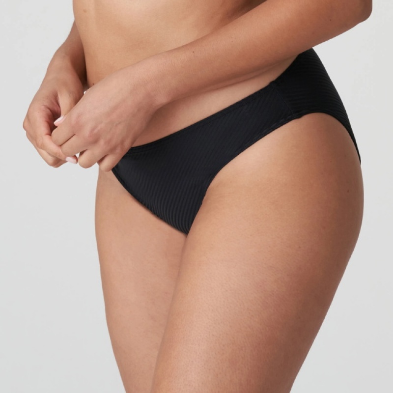 Calças De Biquíni Prima Donna Swim Sahara Pretas | 234918NLH