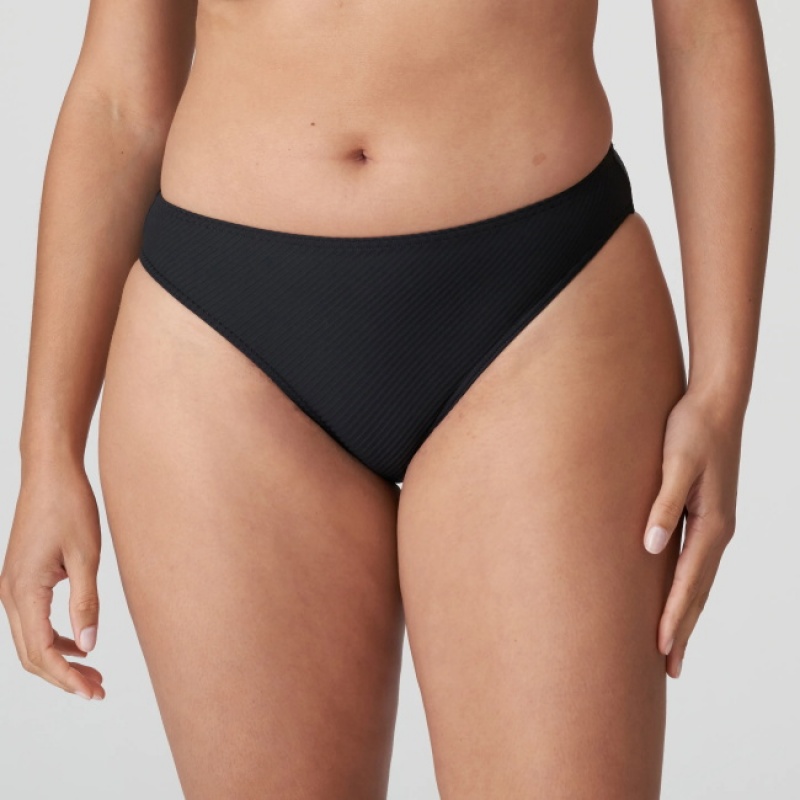 Calças De Biquíni Prima Donna Swim Sahara Pretas | 234918NLH