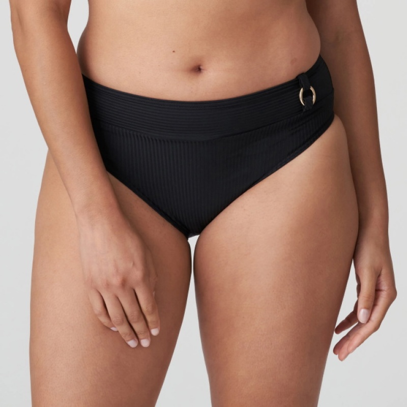 Calças De Biquíni Prima Donna Swim Sahara Pretas | 206315WJN