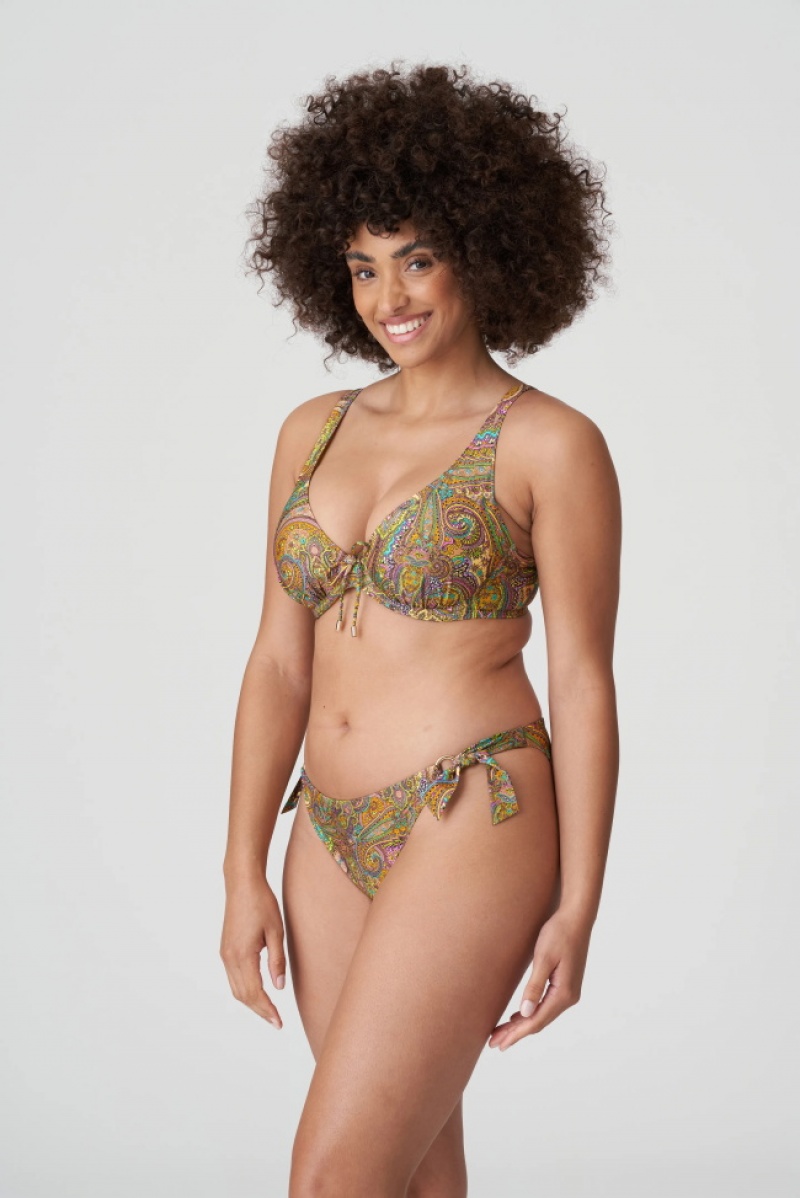 Calças De Biquíni Prima Donna Swim Sakarun Verdes | 370862LDF