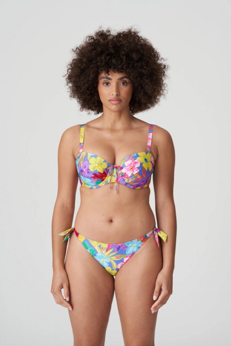 Calças De Biquíni Prima Donna Swim Sazan Azuis | 913672MNJ