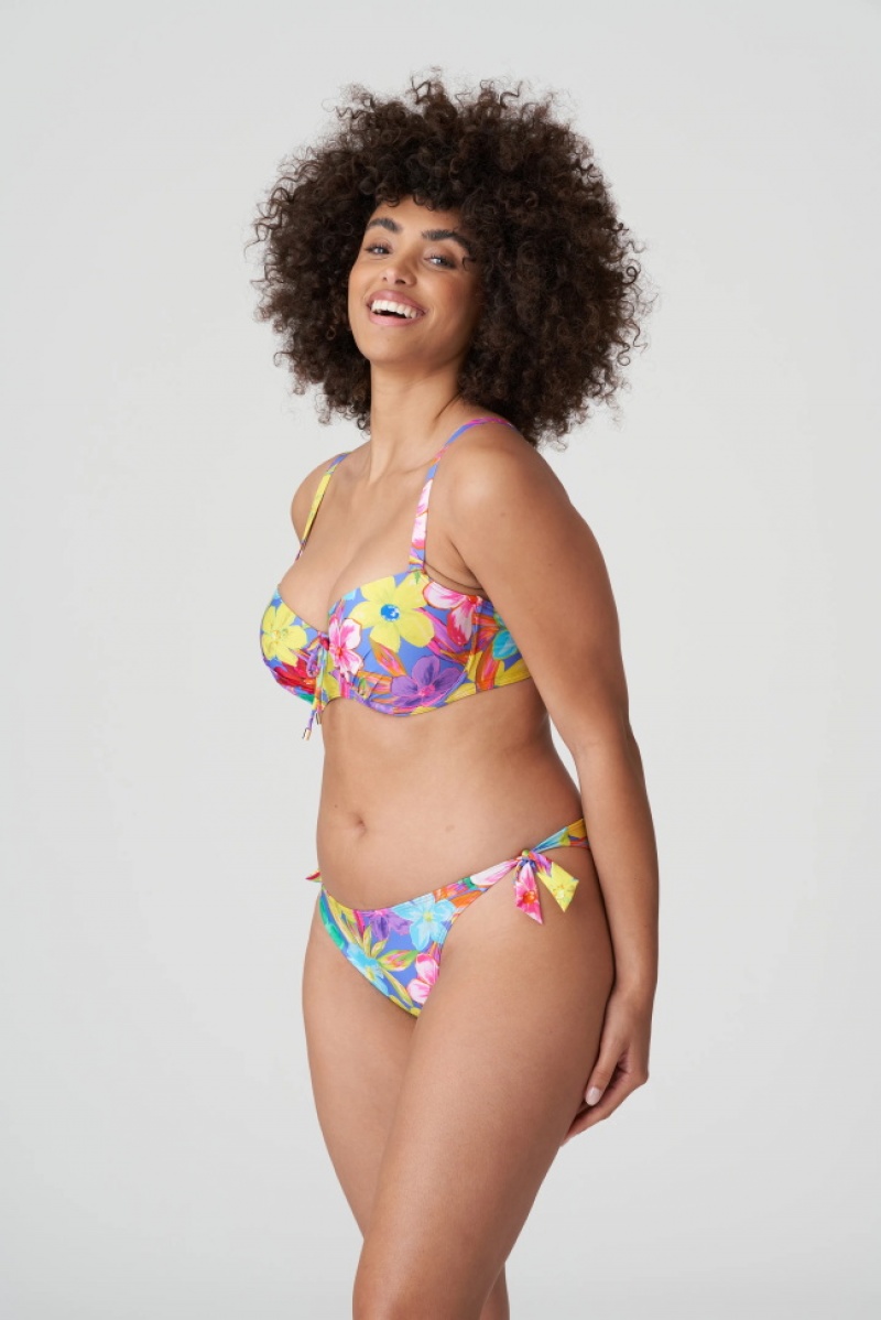 Calças De Biquíni Prima Donna Swim Sazan Azuis | 913672MNJ