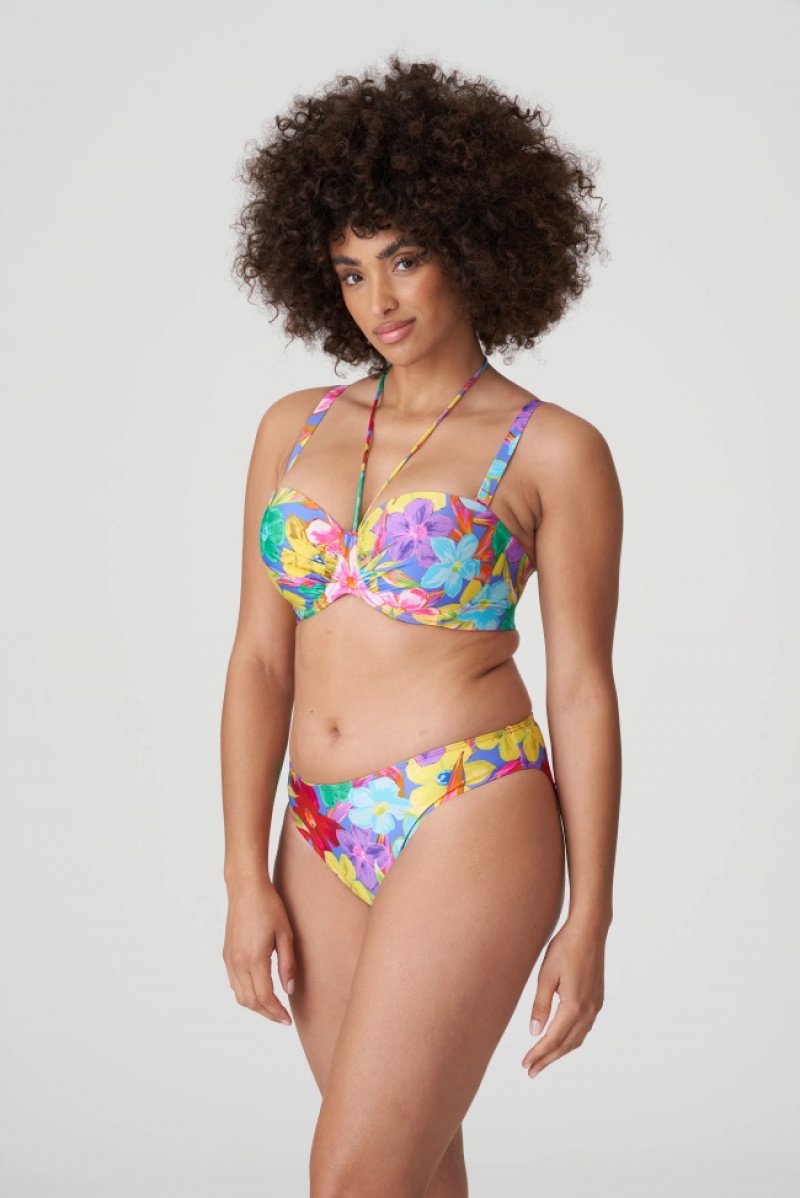 Calças De Biquíni Prima Donna Swim Sazan Azuis | 569410AXV