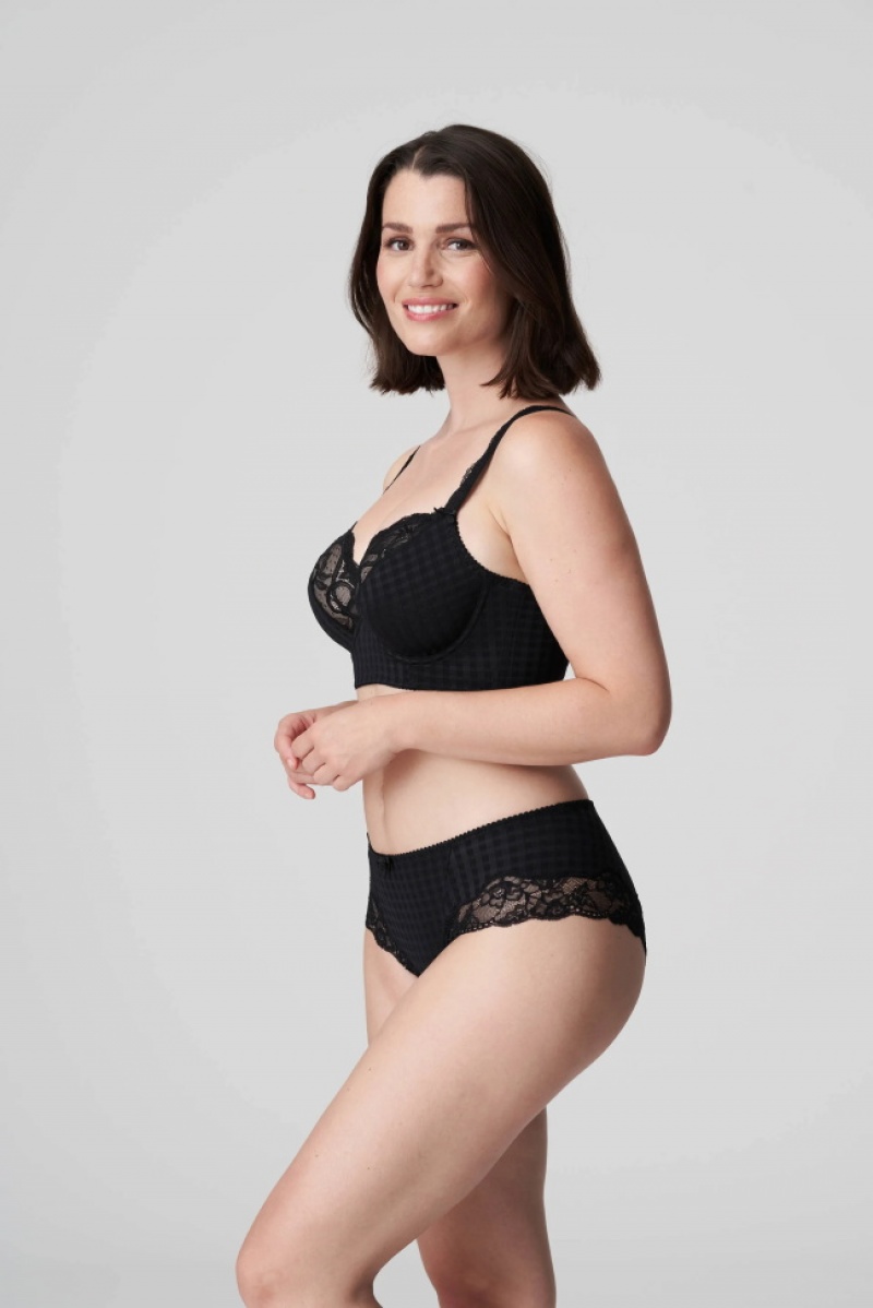 Cuecas Prima Donna Madison Pretas | 210386FGT