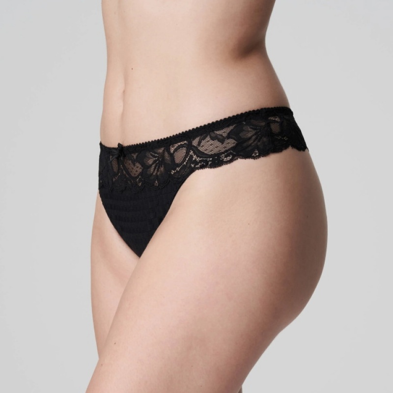 Cuecas Prima Donna Madison Pretas | 479856MOB