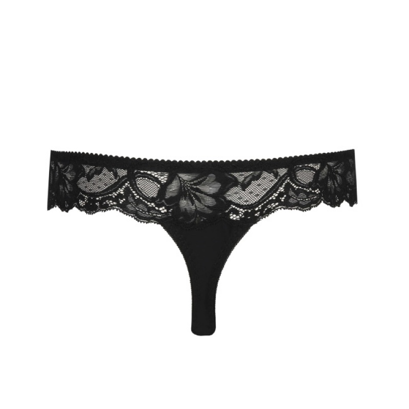 Cuecas Prima Donna Madison Pretas | 479856MOB