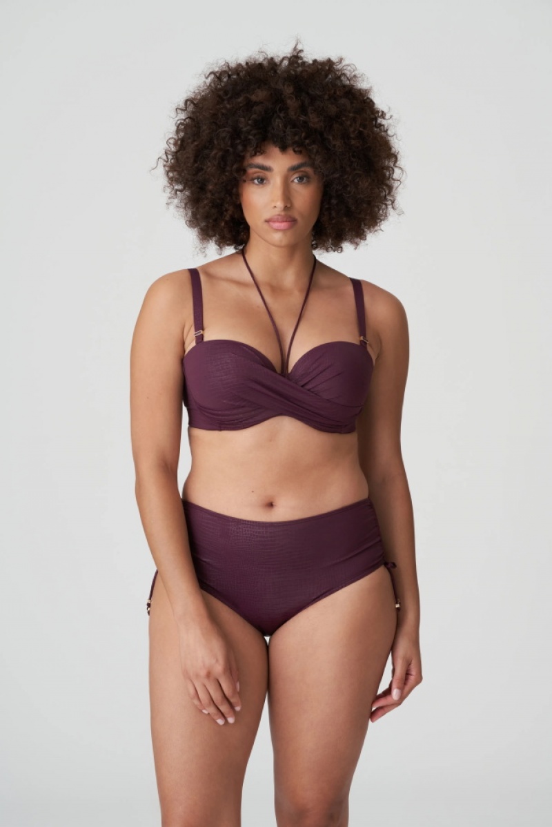 Tops De Biquíni Prima Donna Swim Dalyan Bordeaux | 283504MPU