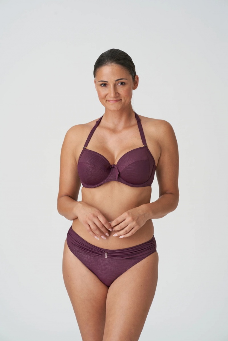 Tops De Biquíni Prima Donna Swim Dalyan Bordeaux | 830921XBT