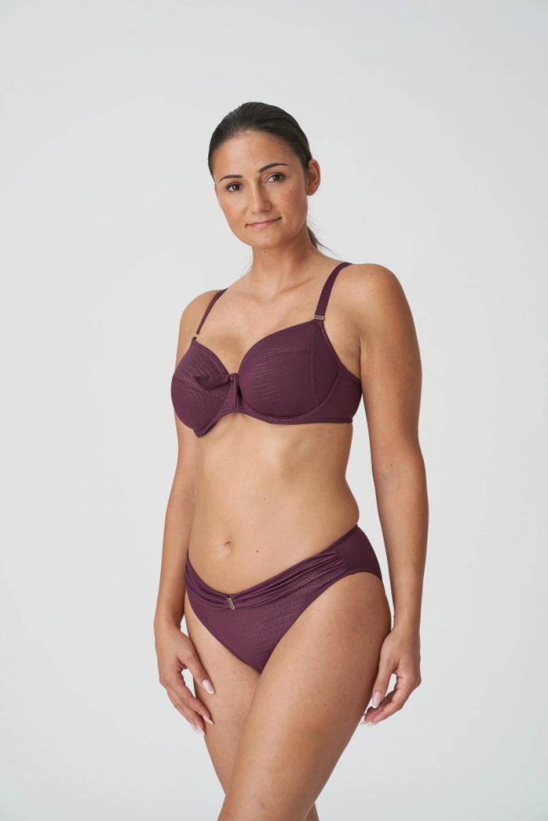 Tops De Biquíni Prima Donna Swim Dalyan Bordeaux | 830921XBT