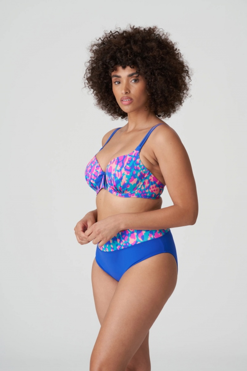 Tops De Biquíni Prima Donna Swim Karpen Azuis | 785031VJX