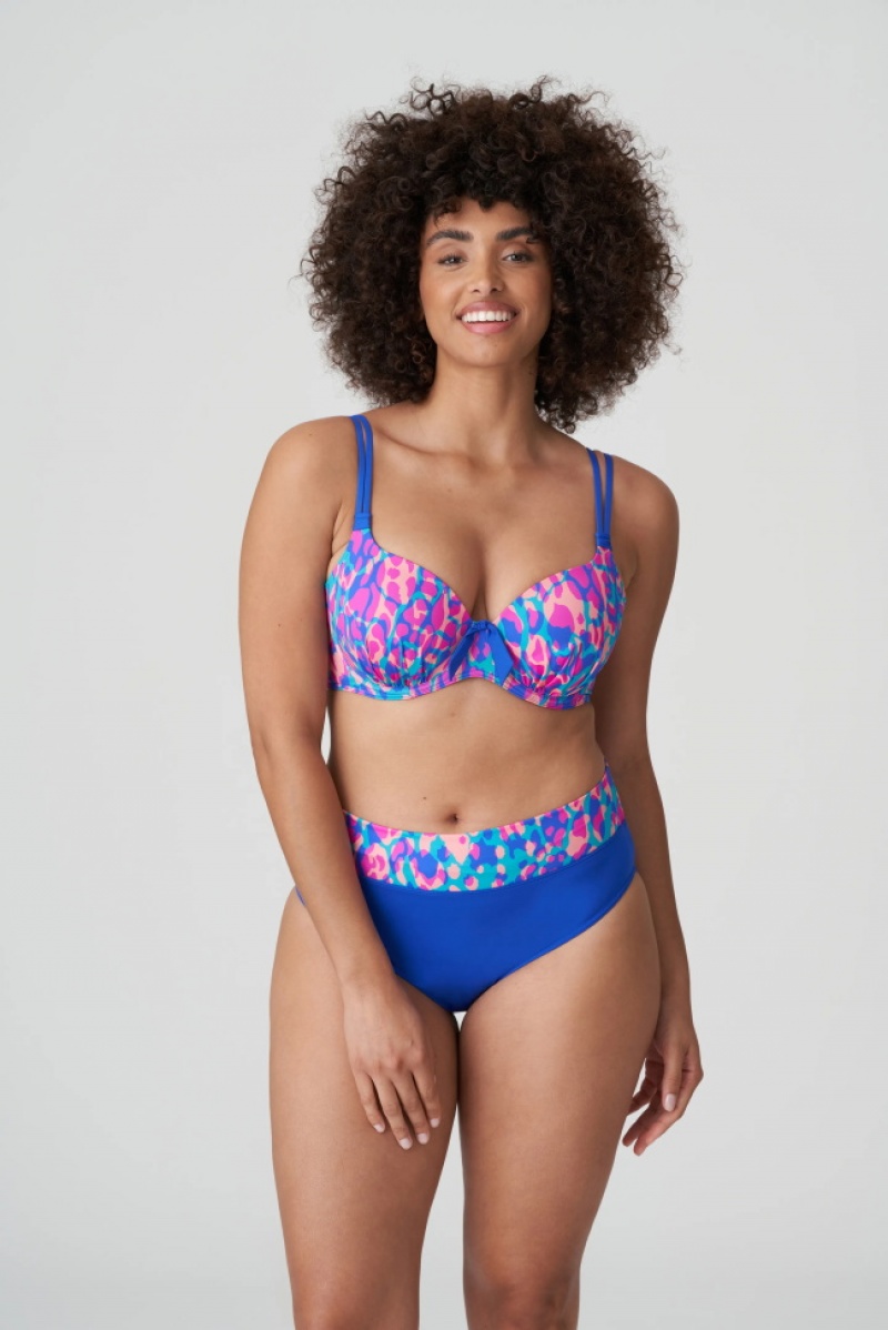 Tops De Biquíni Prima Donna Swim Karpen Azuis | 785031VJX