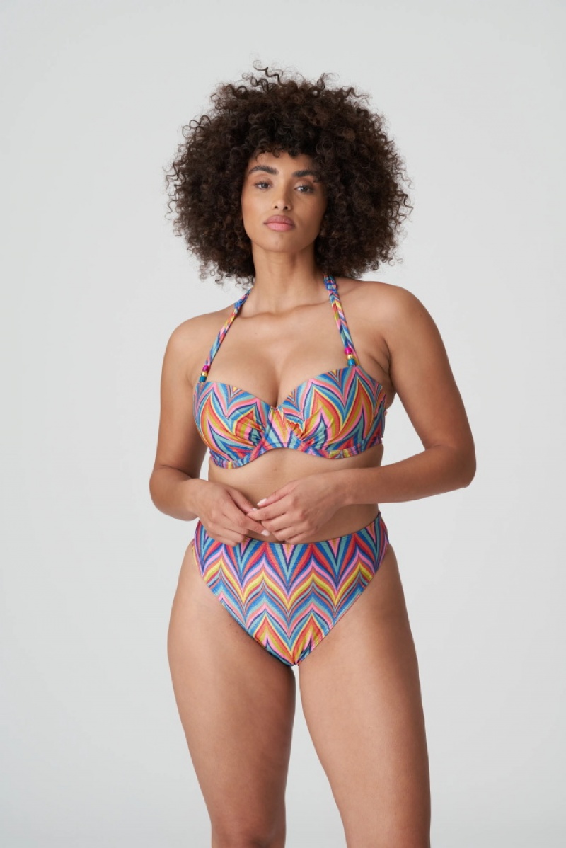 Tops De Biquíni Prima Donna Swim Kea Multicoloridas | 761348BAZ