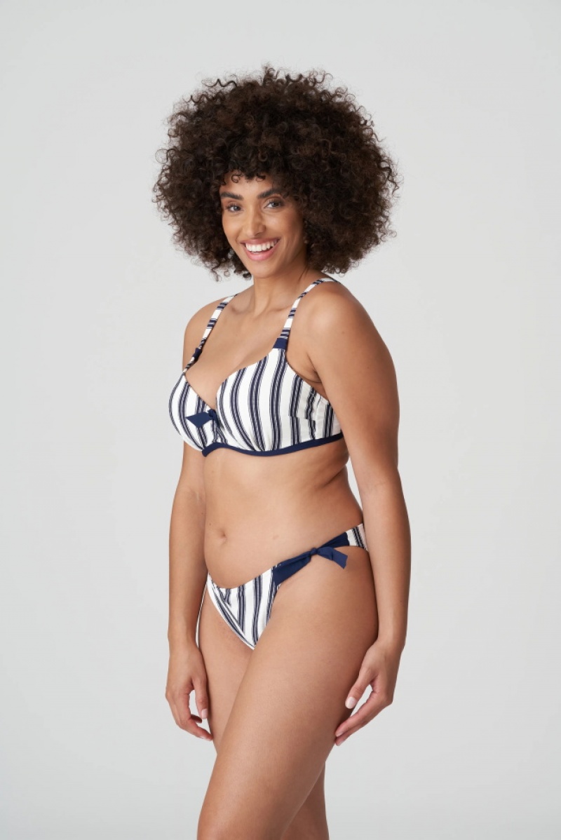 Tops De Biquíni Prima Donna Swim Leros Bege | 548239FIS