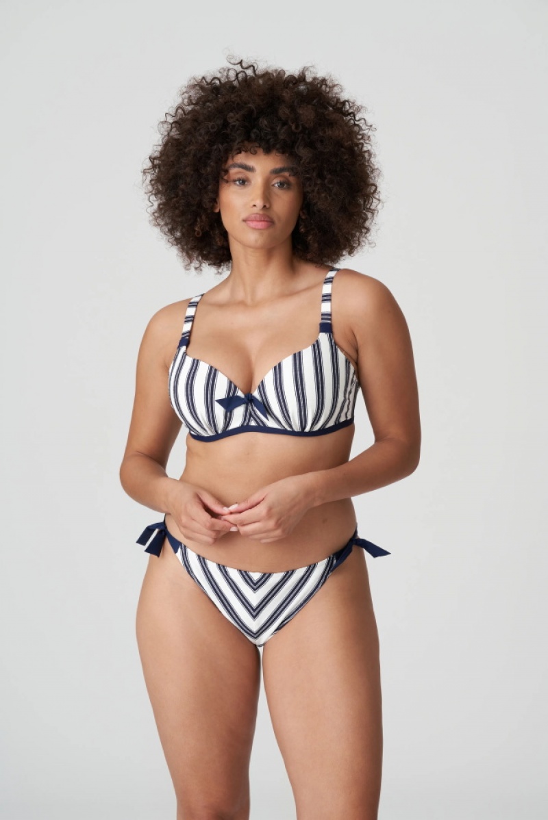 Tops De Biquíni Prima Donna Swim Leros Bege | 548239FIS