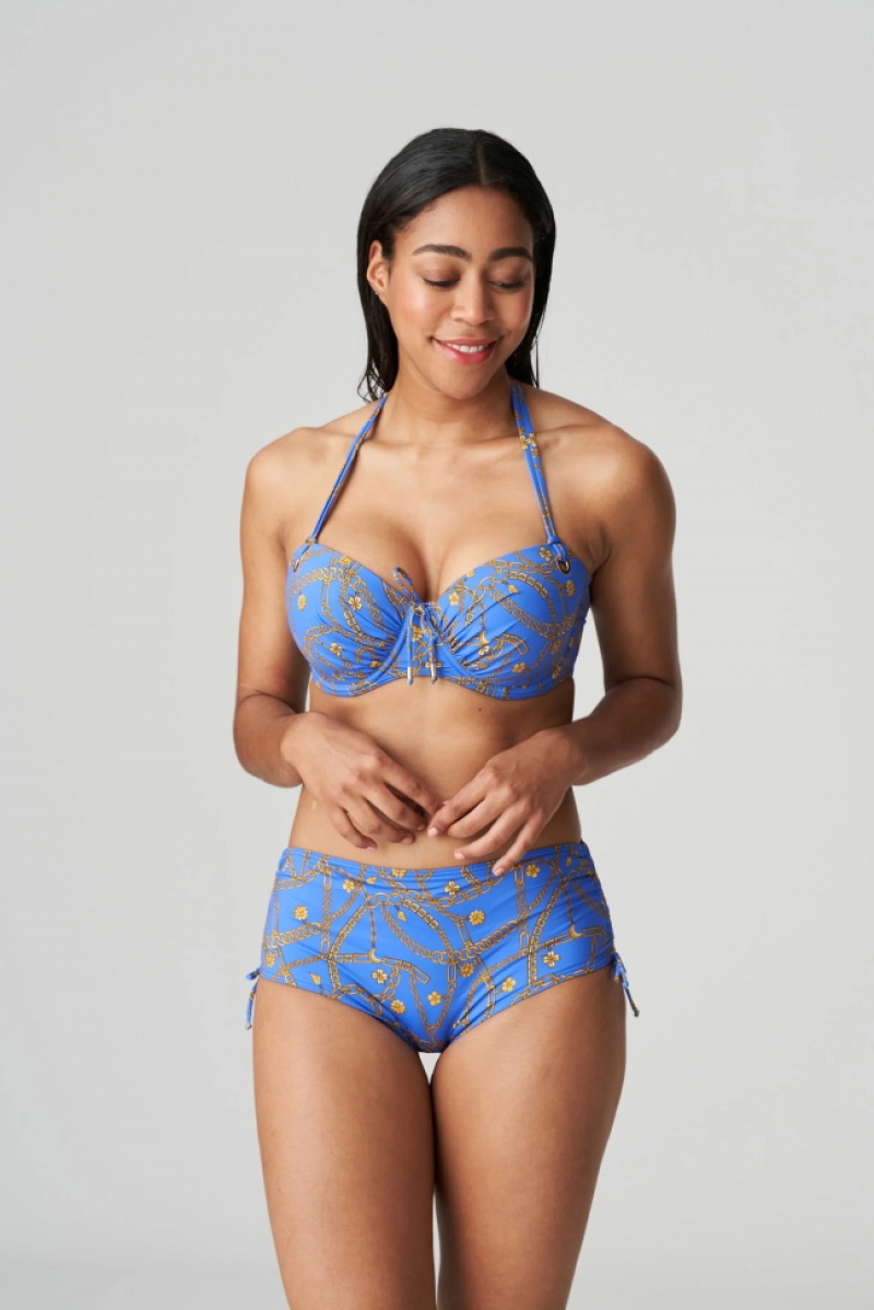 Tops De Biquíni Prima Donna Swim Olbia Azuis | 249063OFE