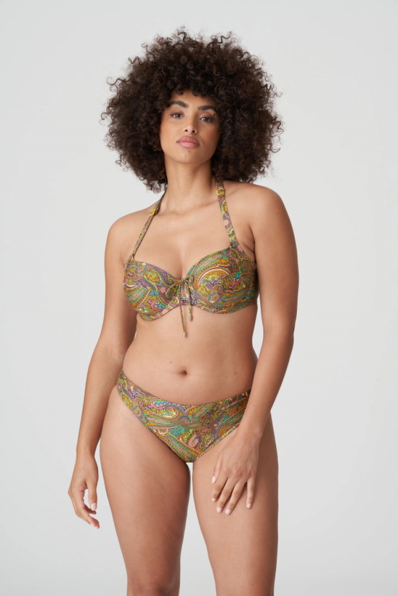 Tops De Biquíni Prima Donna Swim Sakarun Verdes | 468120XEY