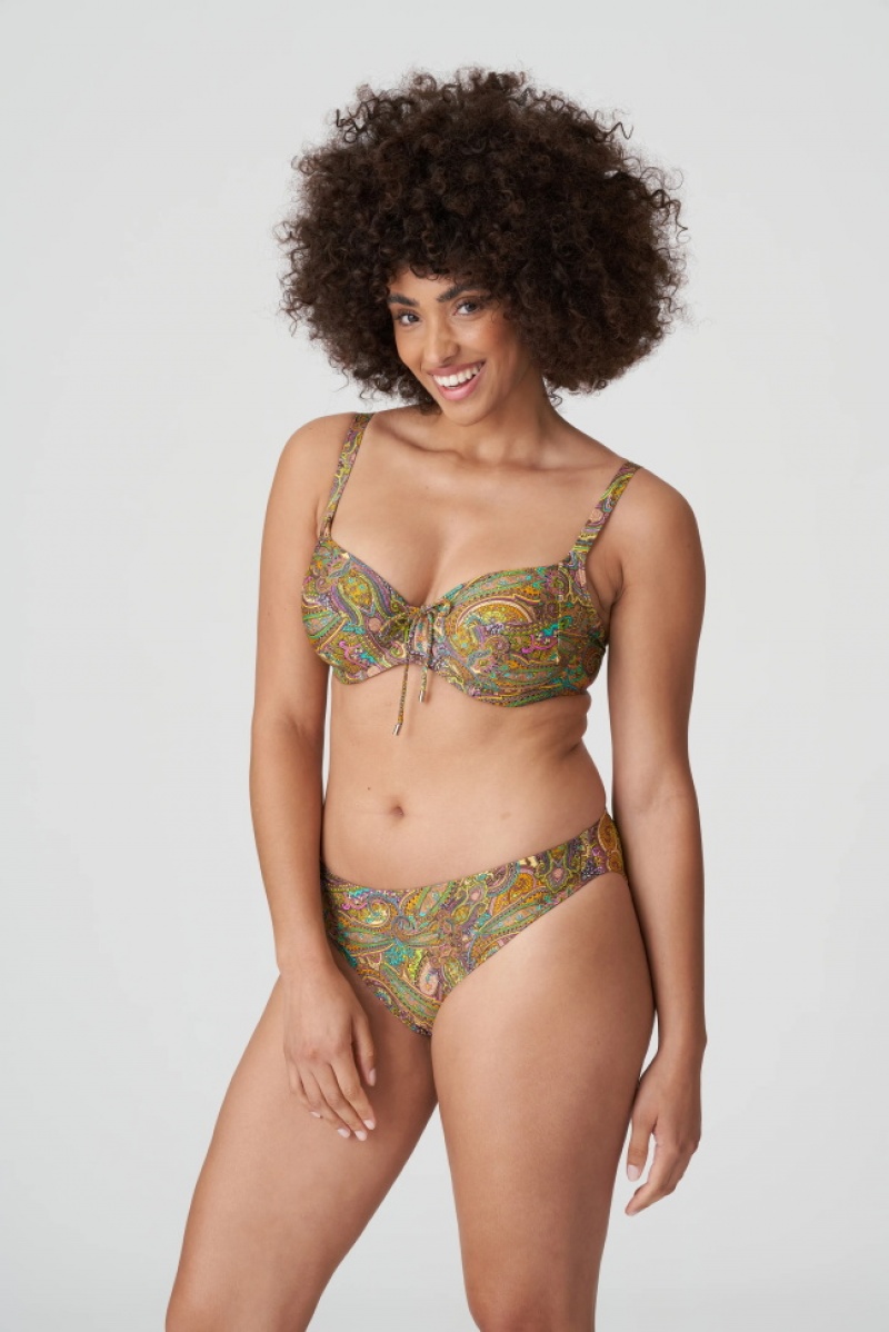 Tops De Biquíni Prima Donna Swim Sakarun Verdes | 468120XEY