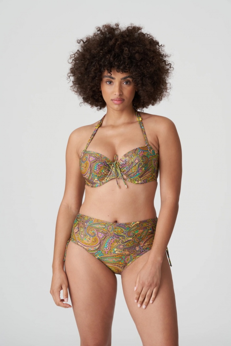 Tops De Biquíni Prima Donna Swim Sakarun Verdes | 416328IJL