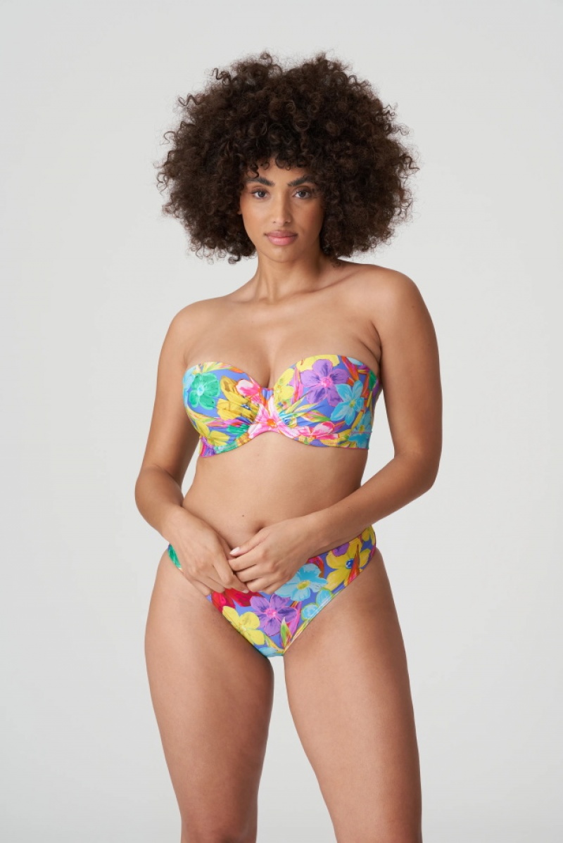 Tops De Biquíni Prima Donna Swim Sazan Azuis | 579160WID