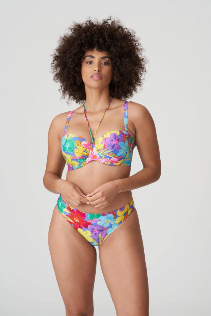 Tops De Biquíni Prima Donna Swim Sazan Azuis | 579160WID