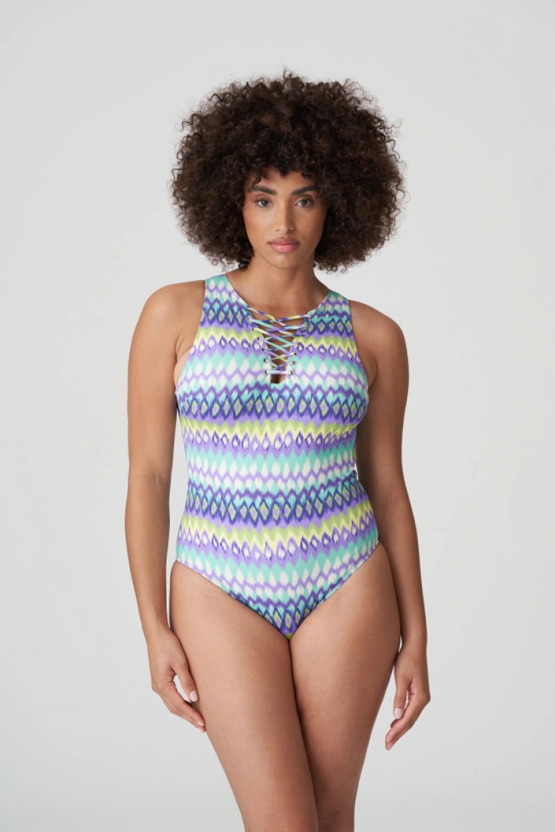 Trajes De Banho Prima Donna Swim Holiday Azuis | 710564CKO