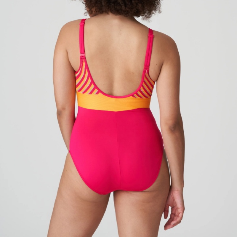 Trajes De Banho Prima Donna Swim La Concha Vermelhas | 762590OBD