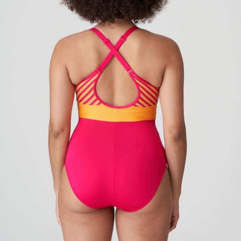 Trajes De Banho Prima Donna Swim La Concha Vermelhas | 762590OBD